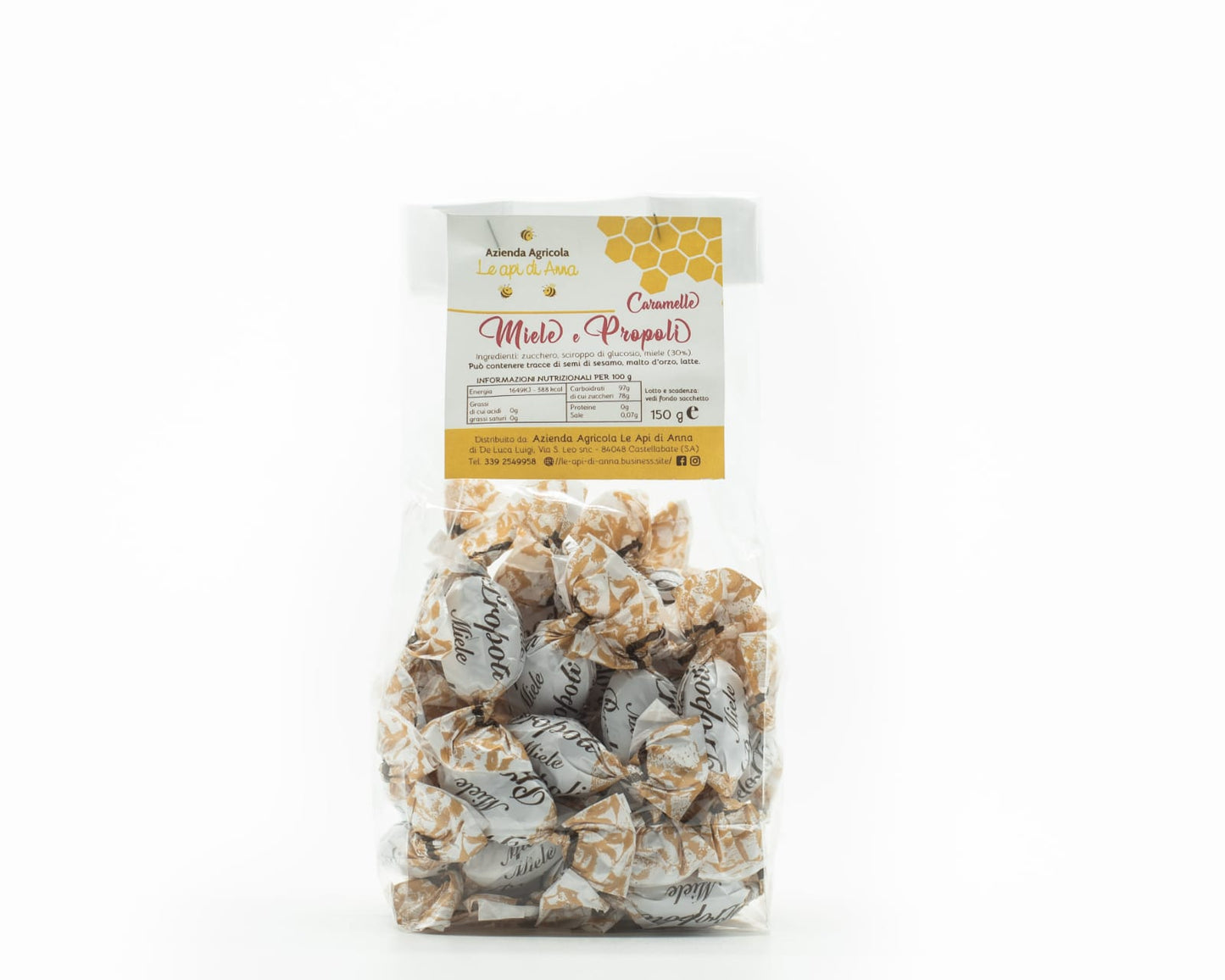 Caramelle Goccia D' oro Miele e propoli