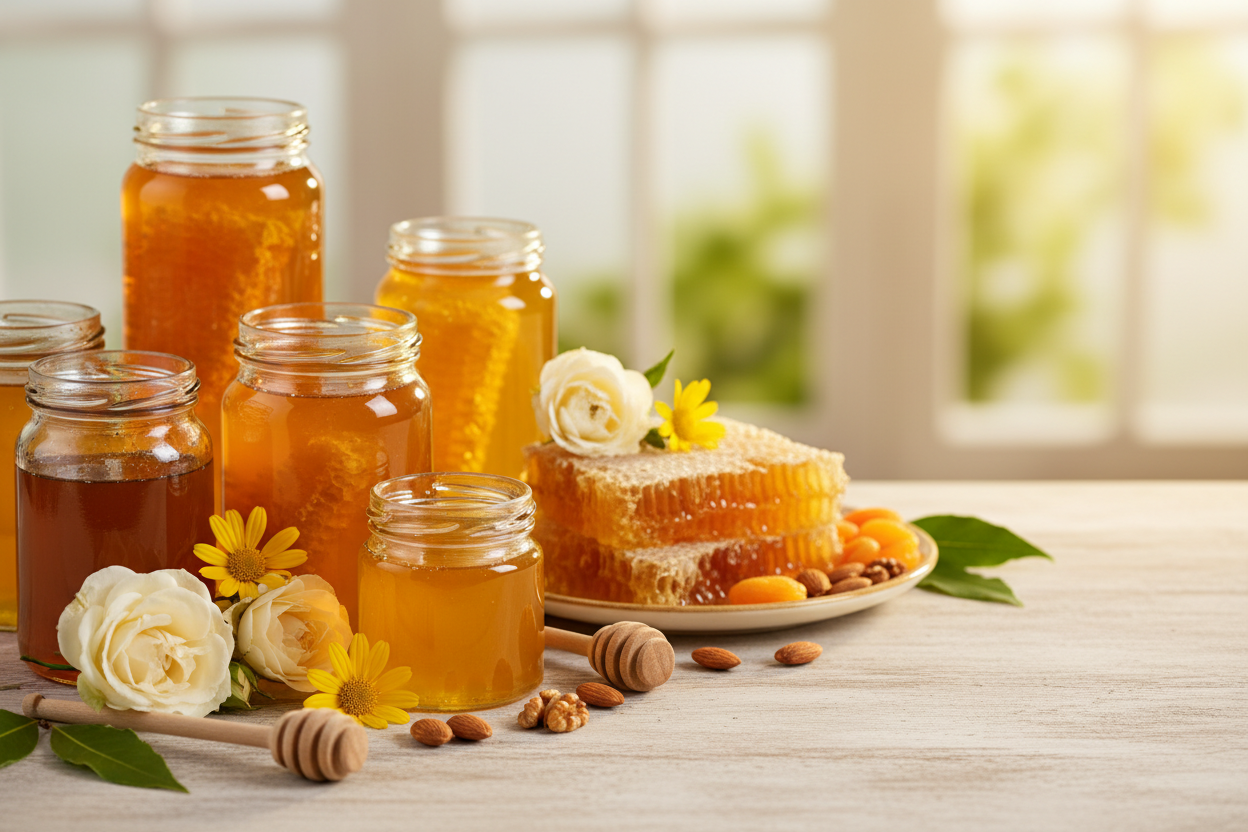 Benefici del miele - immagine pulita